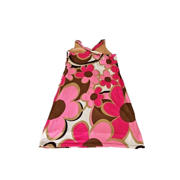 Joseph Ribkoff Dress s18 Multicolor Bodycon Sleeveless Floral Ruched Buckle Boho - Picture 10 of 13